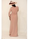 VESTIDO ANTONIA LARGO ROSA NUDE    VICKY MARTIN BERROCAL