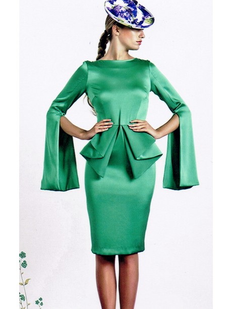 VESTIDO ALBOX  CORTO  VERDE