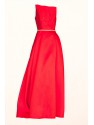 VESTIDO SOPHIE   LARGO ROJO X&M