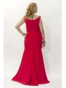 VESTIDO BALI  ROJO LARGO NURIBEL