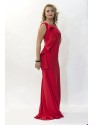 VESTIDO BALI  ROJO LARGO NURIBEL