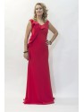 VESTIDO BALI  ROJO LARGO NURIBEL