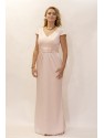 VESTIDO NADIA  LARGO NUDE   CABOTINE