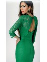 VESTIDO TOMMY  CORTO  VERDE   CLAUDIA MATA