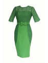 VESTIDO TOMMY  CORTO  VERDE   CLAUDIA MATA