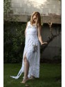 VESTIDO RIDABELLO    MIDI    BLANCO