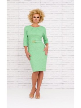 VESTIDO JUPITER  CORTO VERDE    NURIBEL