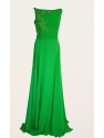 VESTIDO VIATOR  VERDE LARGO  X&M