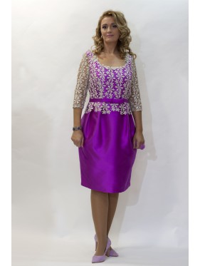 VESTIDO NIEVES  MIDI LILA   CABOTINE