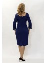 VESTIDO MARTA MIDI  AZUL MARINO   CABOTINE