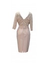 VESTIDO ALEXA  MIDI NUDE   ROLE MOLE