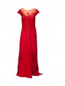 VESTIDO INGRID LARGO ROJO  X&M