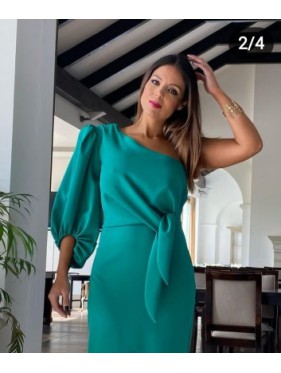 VESTIDO VAINA MIDI  ROLE MOLE 