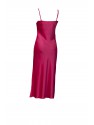 VESTIDO AZALEA  MIDI FUCSIA  NATIVIDAD JIMENEZ